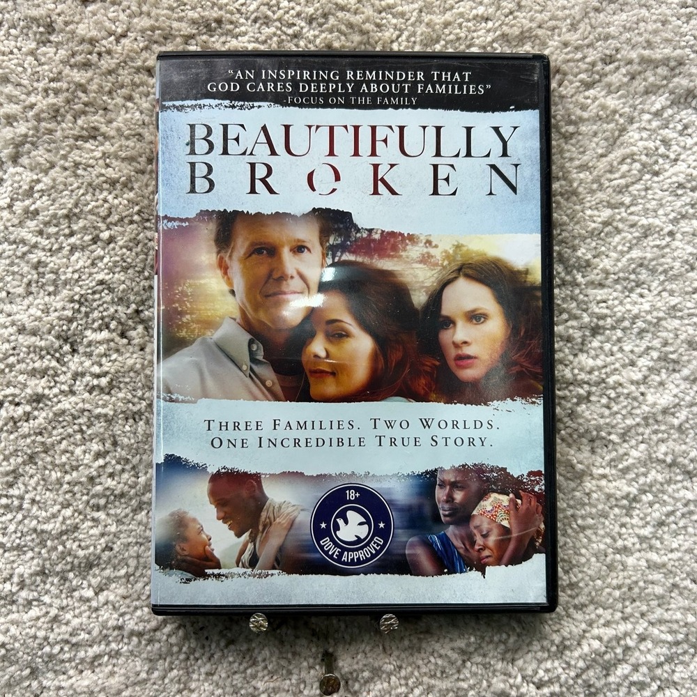 Beautifully Broken DVD 2018 Inspiring True Story Drama PG-13 Dove Approved